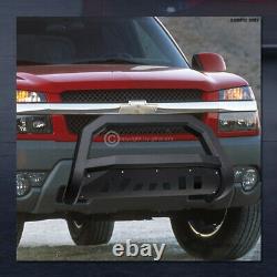 Pour 2005-2015 Toyota Tacoma Matte Blk Avt Edge Bull Bar Brush Push Bumper Guard