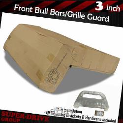 Pour 2007-2015 Gmc Yukon XL 1500 2500 Blk Bumper Bull Bar Grille Guard Plaque De Protection