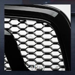 Pour 2013-2018 Dodge Ram 1500 Blk Rebel Style Nid D'abeille Mesh Pare-chocs Avant Grille