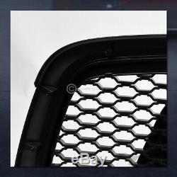 Pour 2013-2018 Dodge Ram 1500 Matte Blk Rebel Honeycomb Mesh Pare-chocs Avant Grille
