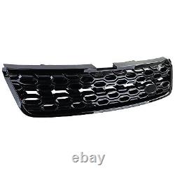 Pour Land Rover Discovery Sport L550 à partir de 2020 Grille de radiateur sport noire brillante.