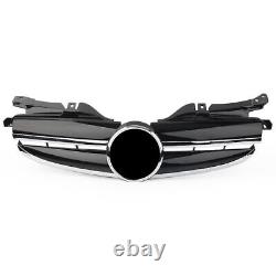 Pour Mercedes Benz R170 W170 SLK Classe 1998-04 2 broches Grille supérieure avant Chrome Blk