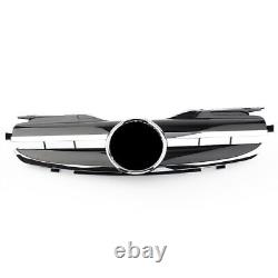 Pour Mercedes Benz R170 W170 SLK Classe 1998-04 2 broches Grille supérieure avant Chrome Blk