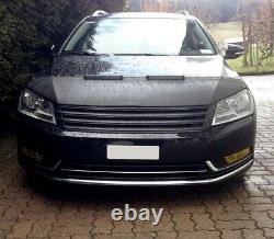 Pour VW Passat B7 2010-14 grille de radiateur grille de sport grille avant noire brillante