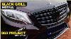 S65 Amg Noir Grill Installer Sur Le Moins Cher Mercedes 2015 S63 Amg En Eu S63 Projet Partie 4