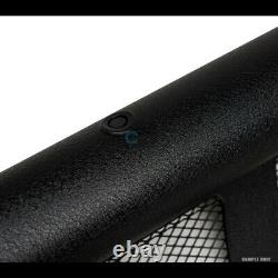 S’adapte 07-21 Toyota Tundra/sequoia Textured Blk Studded Mesh Bull Bar Grille Guard