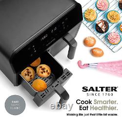 Salter Ek4750blk 7.4l Dual Air Fryer (comme Ninja)? Branche De Délivrance Des Nouveaux Expres