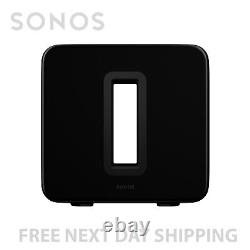 Sonos Sub Gen3 Black Wireless Active Subwoofer Surround Son Cinema System