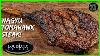 Steak Ribeye Tomahawk Géant Fait Sur Les Grills De Louisiane Black Label Pellet Grille Avec Grillgrates