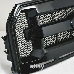 Topline Pour 2015-2017 Ford F150 Oe Honeycomb Mesh Front Hood Bumper Grille Blk