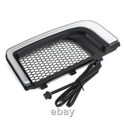 Tracer Led Lower Fairing/lower Grills Lumières Pour Electra Flh/t Road Glide Blk