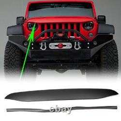 Undercover Nighthawk Light Brow Fit Jeep Wrangler Jk Blk Angry Front Grille