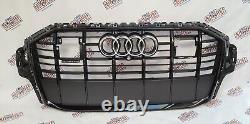 Véritable Audi Q7 4M grille de radiateur noir grille avant noire 4M0853651AJ 4M0853651A