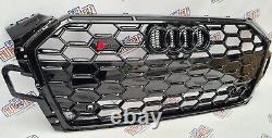 Véritable Audi S5 8W6 Grille de radiateur Noir Brillant Grille avant 8W6853651BQ BN