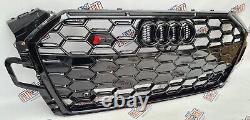 Véritable Audi S5 8W6 Grille de radiateur Noir Brillant Grille avant 8W6853651BQ BN