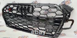 Véritable Audi S5 8W6 Grille de radiateur Noir Brillant Grille avant 8W6853651BQ BN