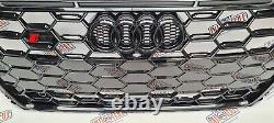 Véritable Audi S5 8W6 Grille de radiateur Noir Brillant Grille avant 8W6853651BQ BN