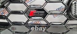 Véritable Audi S5 8W6 Grille de radiateur Noir Brillant Grille avant 8W6853651BQ BN