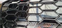 Véritable Audi S5 8W6 Grille de radiateur Noir Brillant Grille avant 8W6853651BQ BN