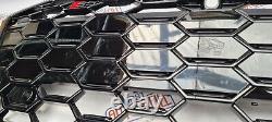 Véritable Audi S5 8W6 Grille de radiateur Noir Brillant Grille avant 8W6853651BQ BN